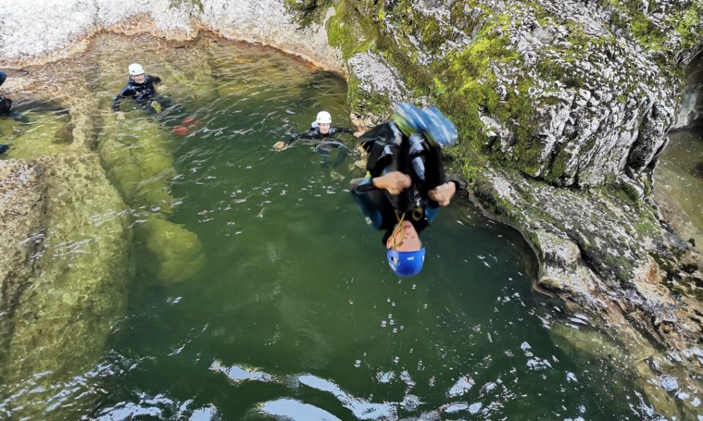 canyoning